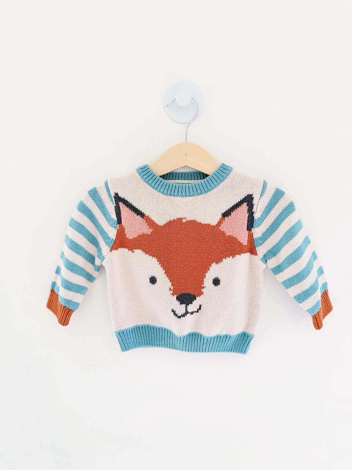 Hatley Fox Sweater / 6-9M