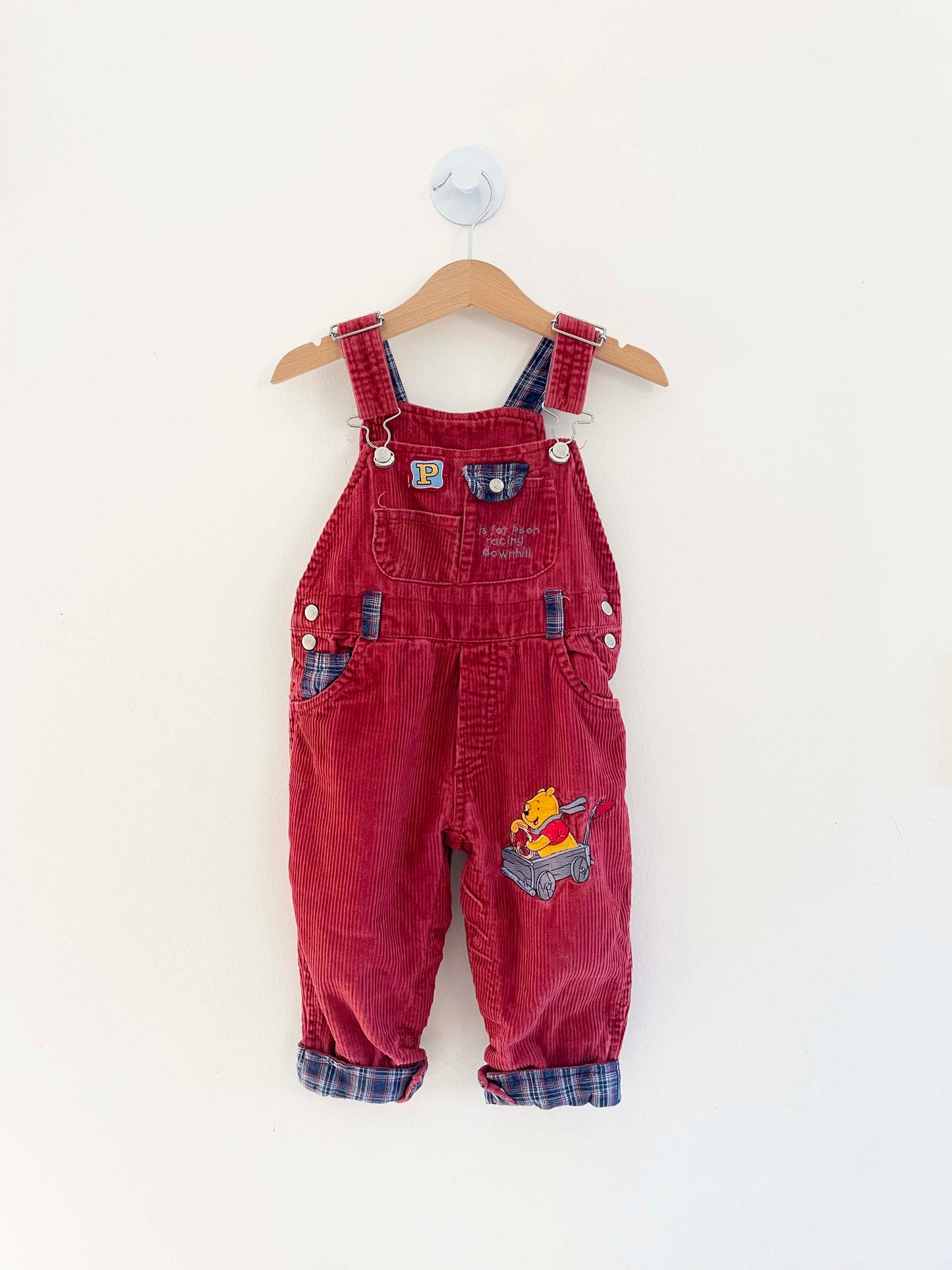 Winnie The Pooh Corduroy Overalls / 18-24M