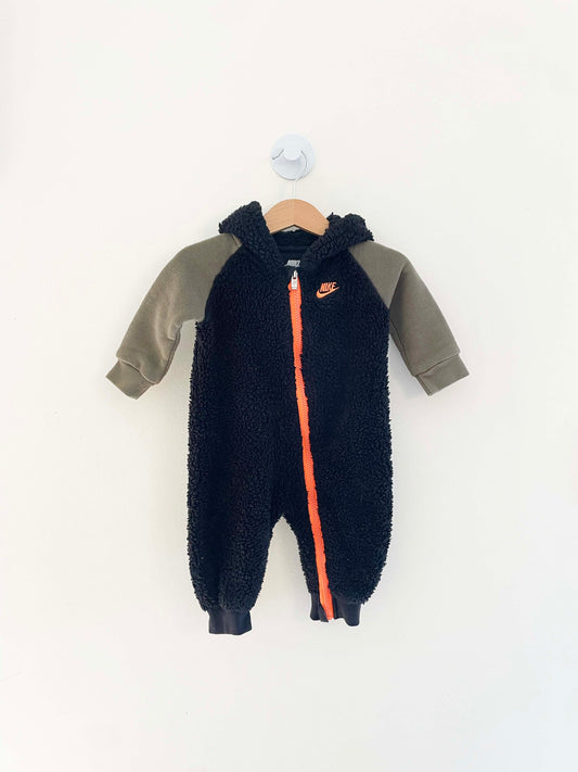 Nike Fleece Zip Coverall / 6M