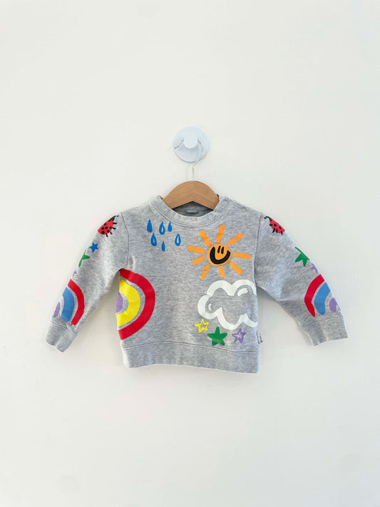 Stella McCartney Kids Printed Sweatshirt / 12M