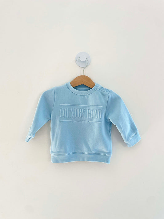 Country Road Logo Sweatshirt / 3-6M