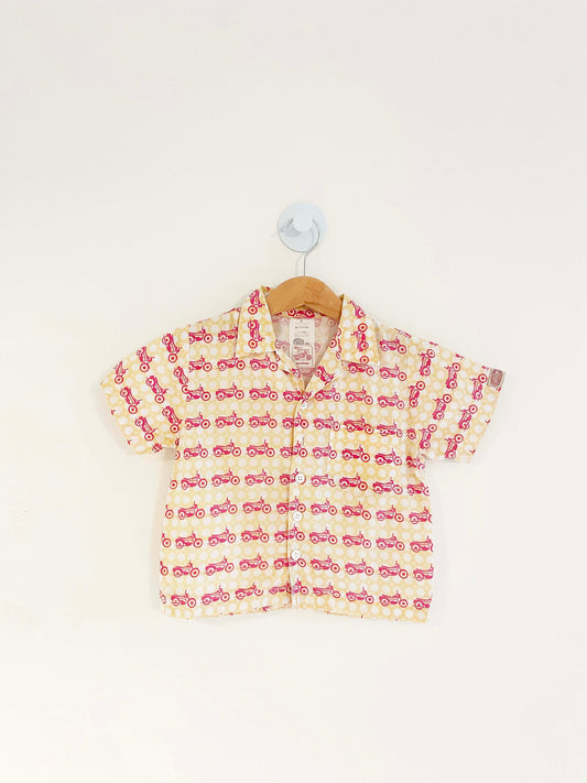 Royal Enfield for Gumdrops Button Down Shirt / 1-2Y