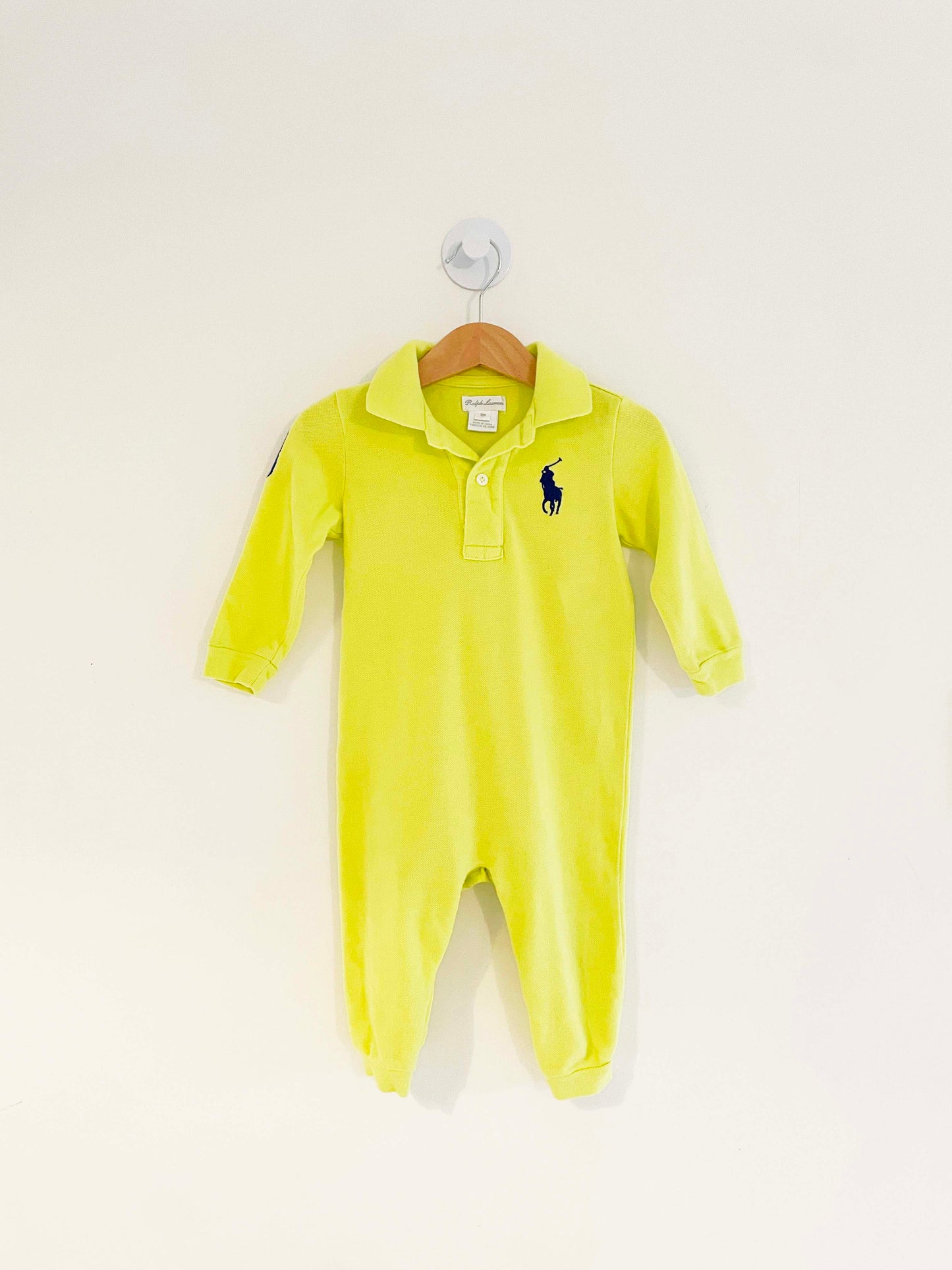 Ralph Lauren Logo Jumpsuit / 12M