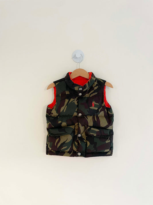 Ralph Lauren Down Reversible Puffer Vest / 24M