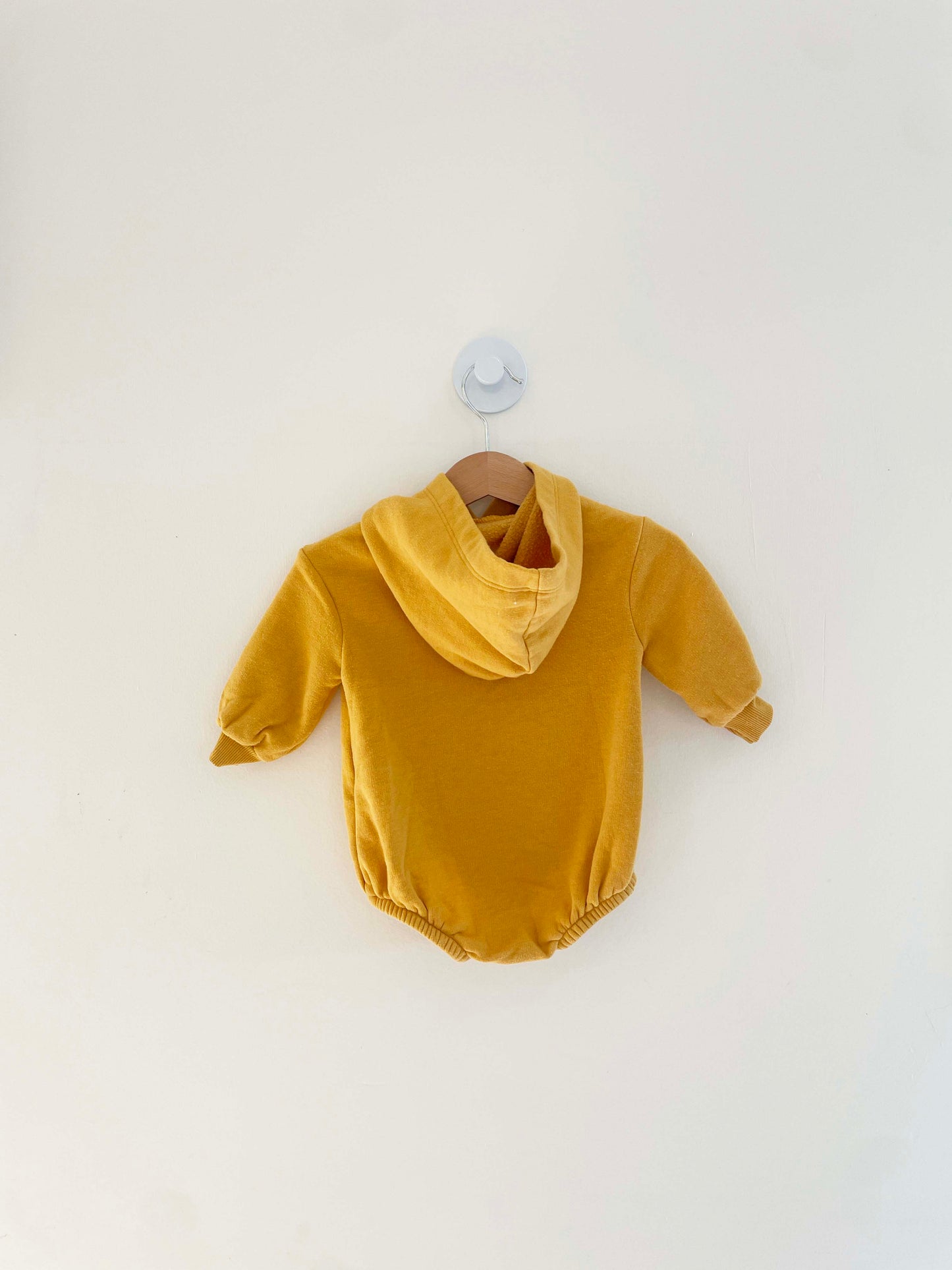 Old Navy Happy Hooded Onesie / 3-6M