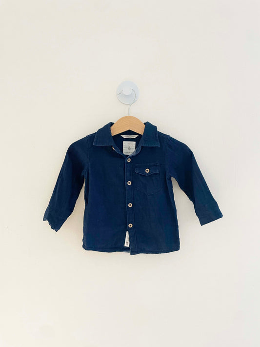 Country Road Button Down Top / 3-6M