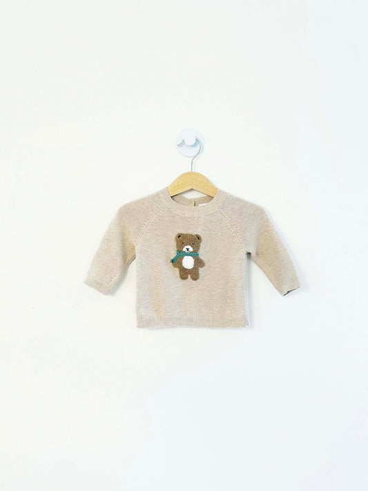 Little Me 2-Piece Teddy Sweater Set / 3M