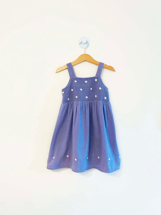 Laura Ashley Embroidered Sleeveless Dress / 3Y