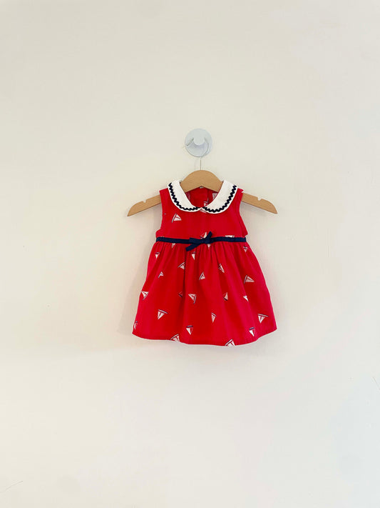 Assorted Brands 2-Piece Dress + Bloomer Set / 6M