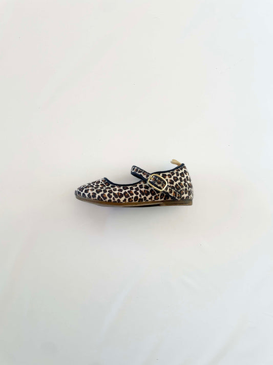 Baby Gap Leopard Print Mary Janes / 5C