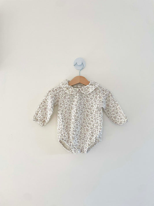 Zara Floral Onesie / 3-6M