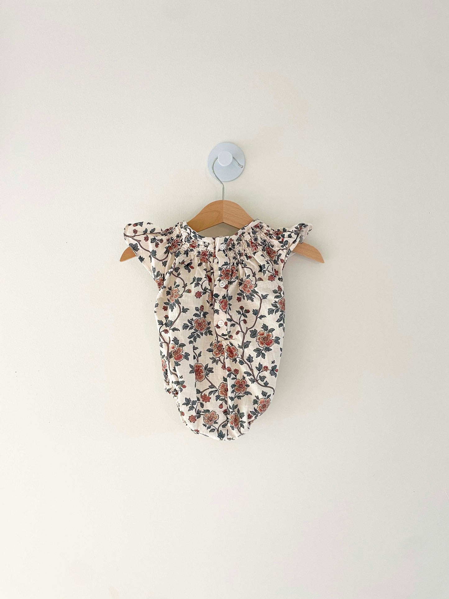Mango Floral Onesie / 3-6M