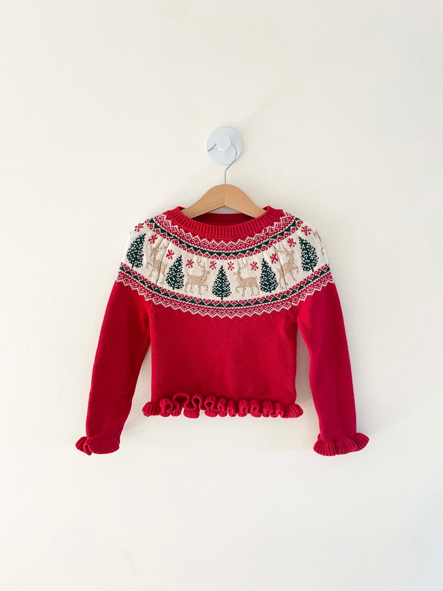 Tahari Fair Isle Sweater / 5-6Y