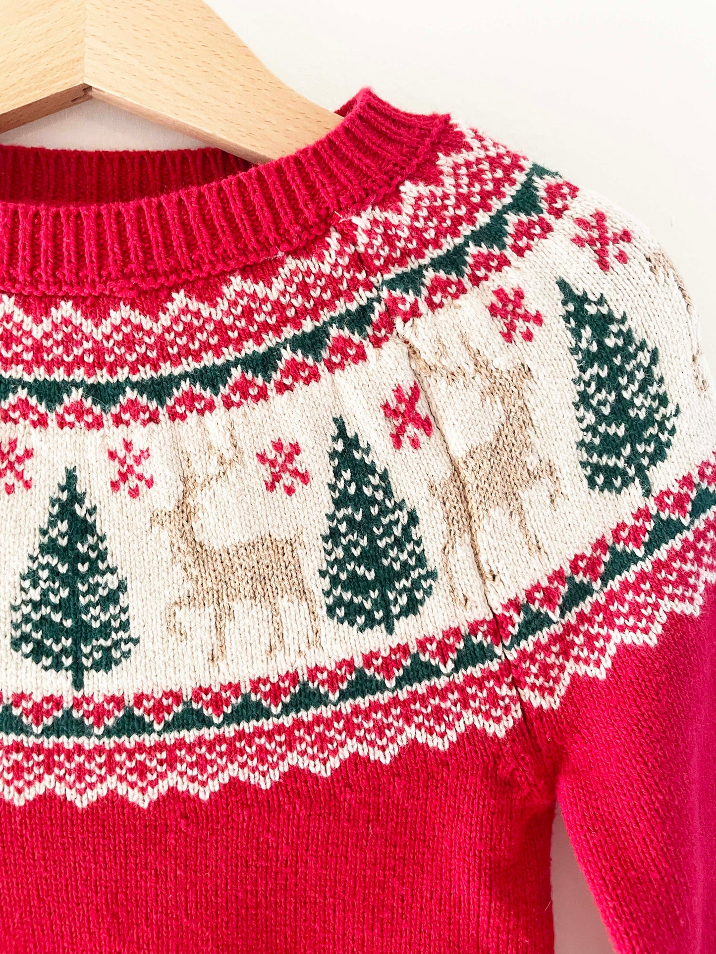 Tahari Fair Isle Sweater / 5-6Y