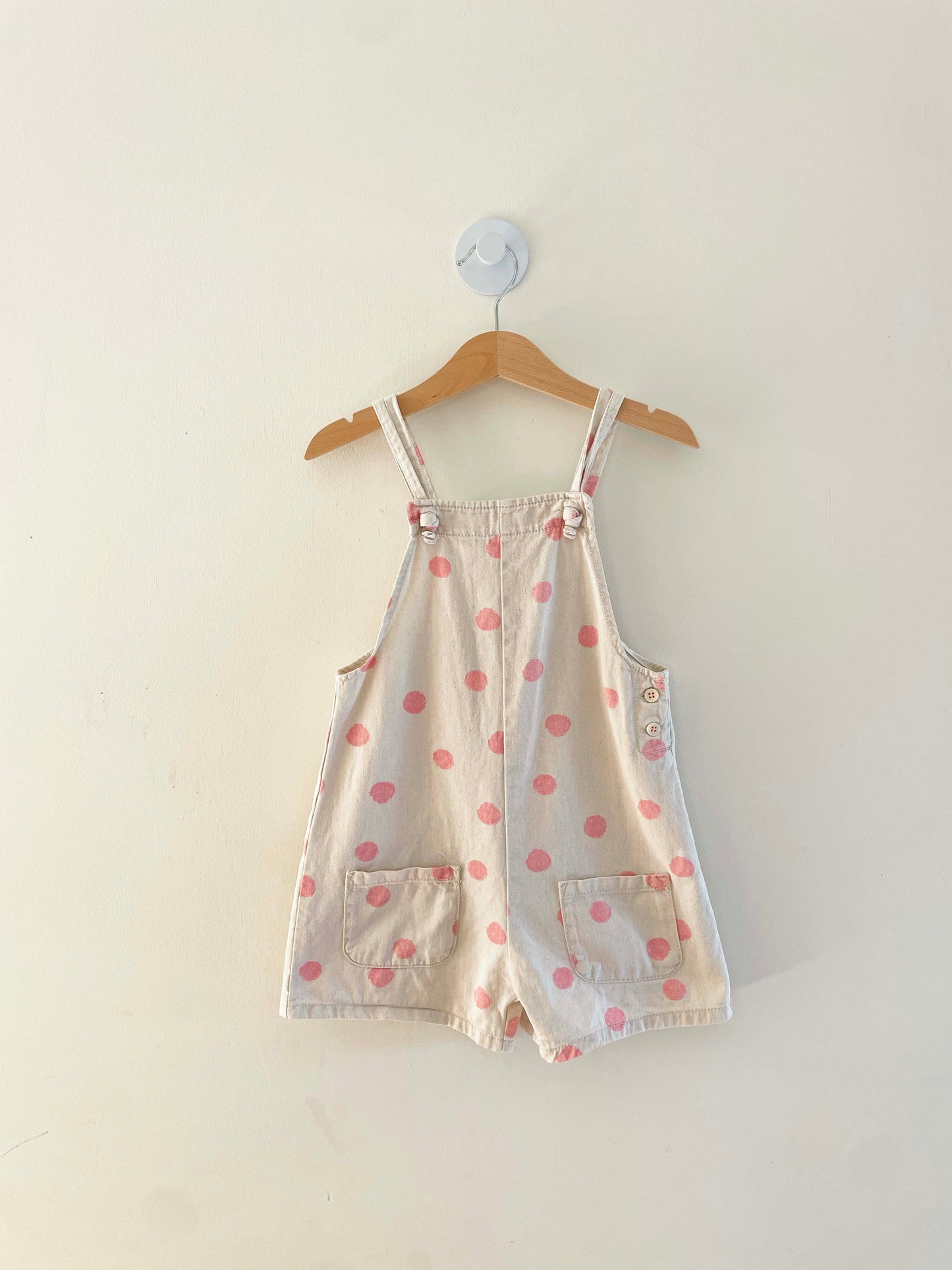 Zara Overall Shorts / 3-4Y