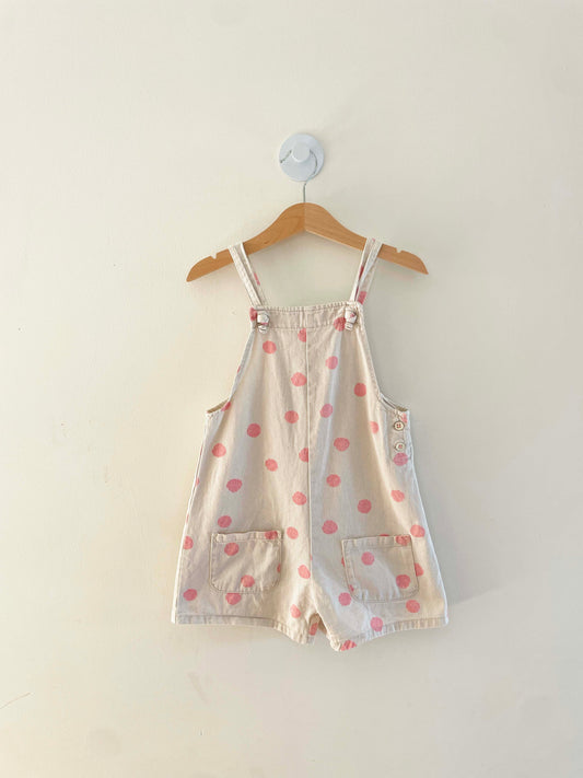 Zara Overall Shorts / 3-4Y