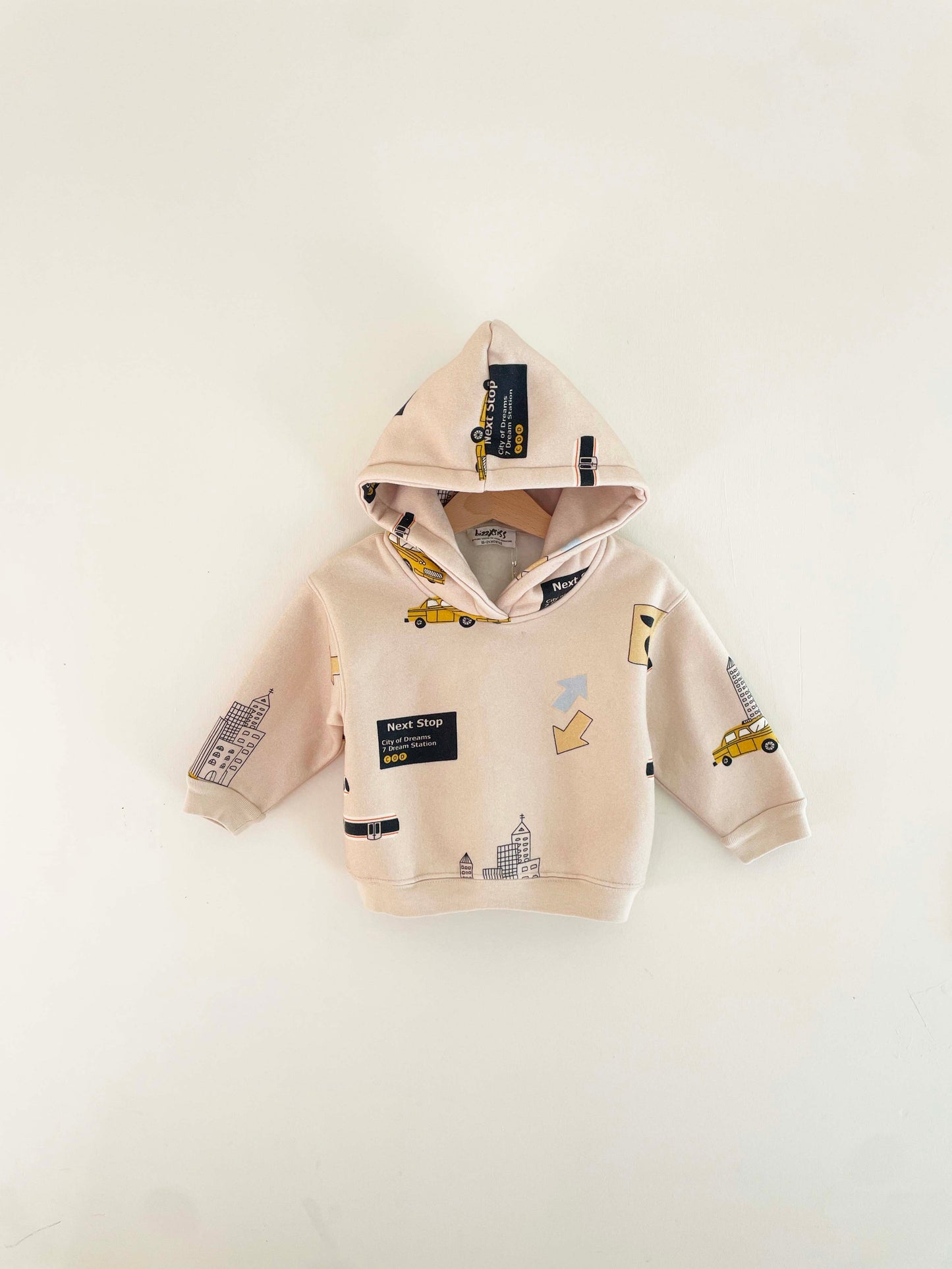 Bizz x Siss NYC Motif Hoodie / 18-24M