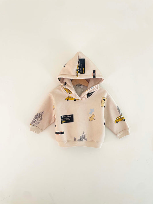 Bizz x Siss NYC Motif Hoodie / 18-24M