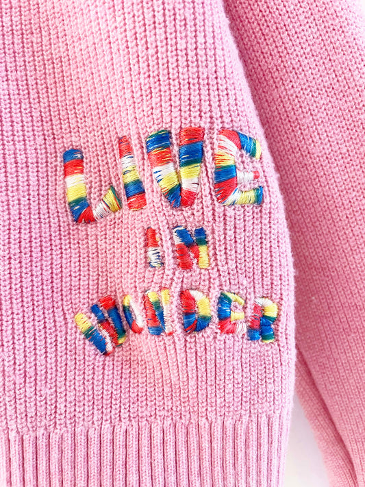 Rockets of Awesome Embroidered Sweater / 5Y