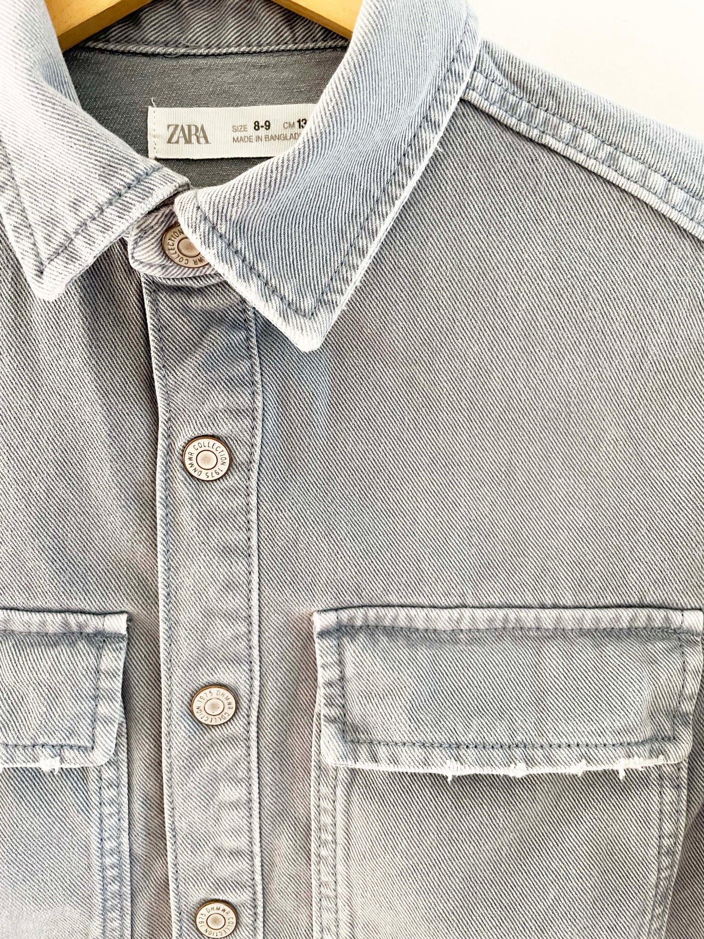 Zara Denim Shirt / 8-9Y
