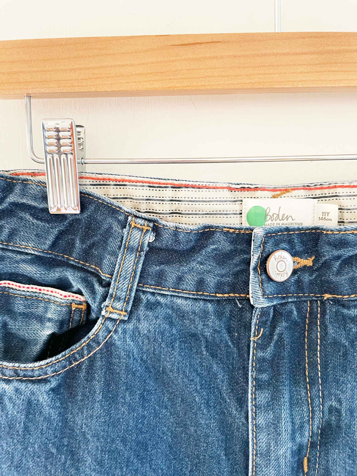 Mini Boden Denim Pants / 11Y