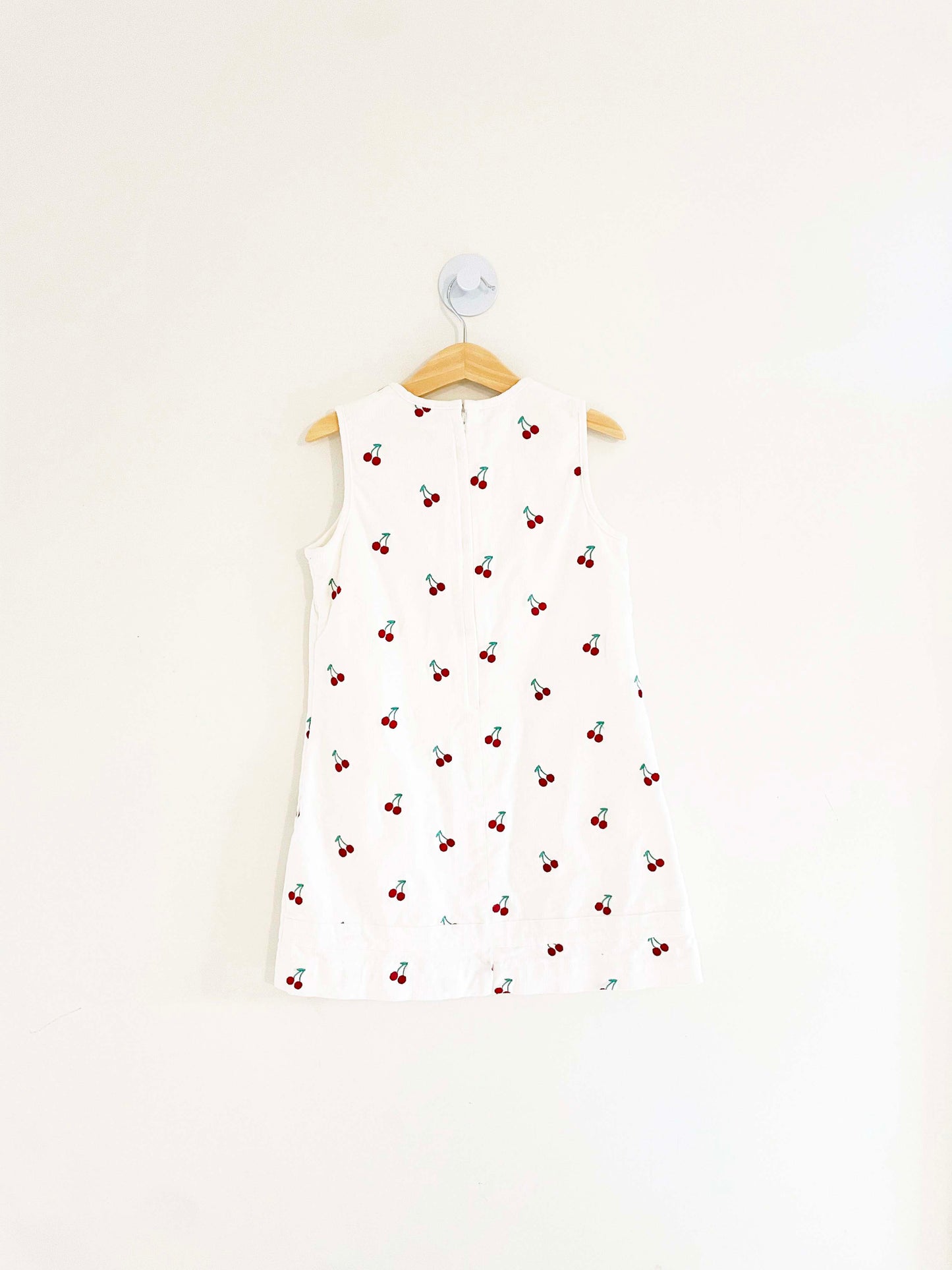 Assorted Brands Corduroy Embroidered Cherry Dress / 6Y