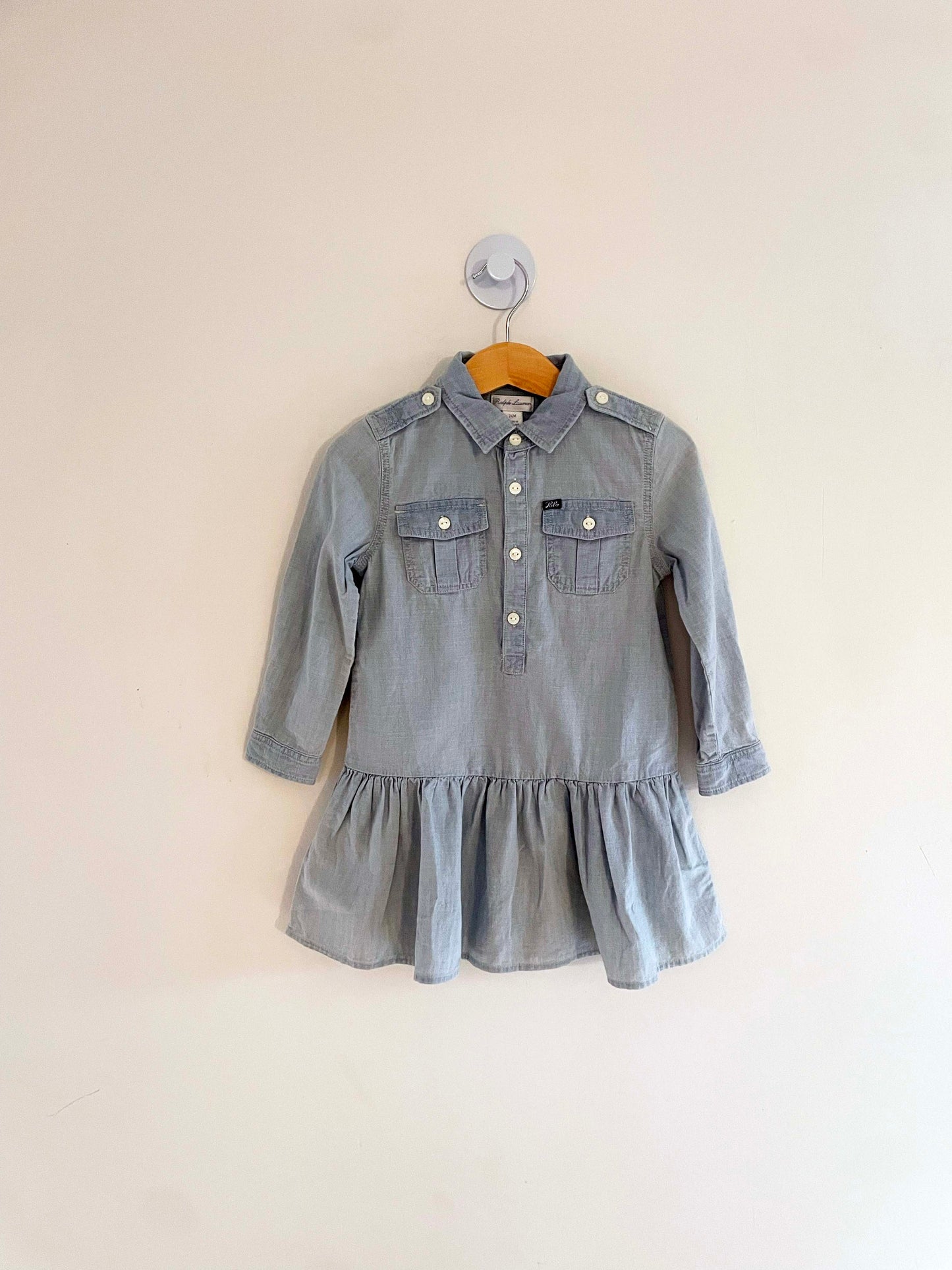 Ralph Lauren Drop Waist Dress / 24M