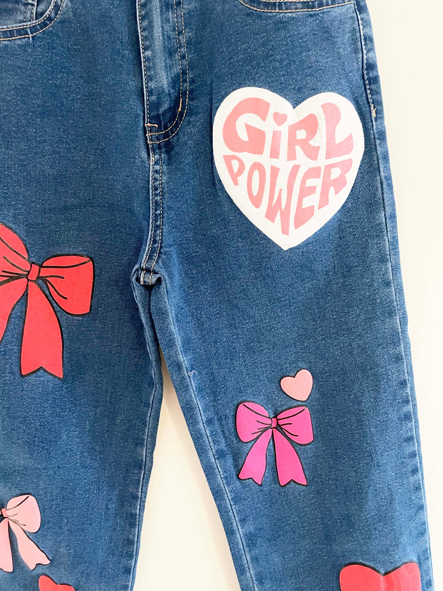 Assorted Brands Printed Jeans / 12Y