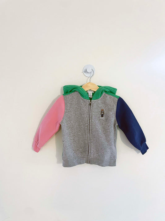 Ralph Lauren Bear Zip Hoodie / 18-24M