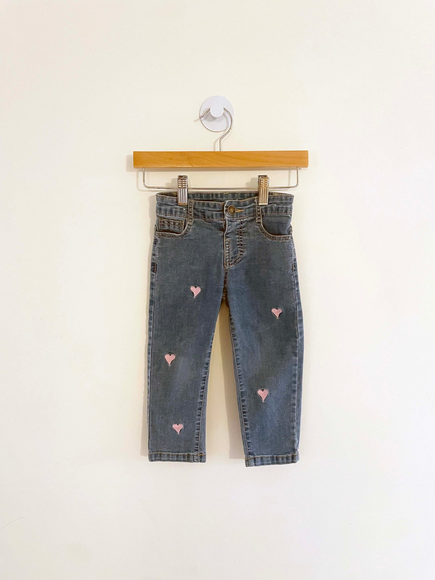 Assorted Brands Embroidered Jeans / 2-3Y