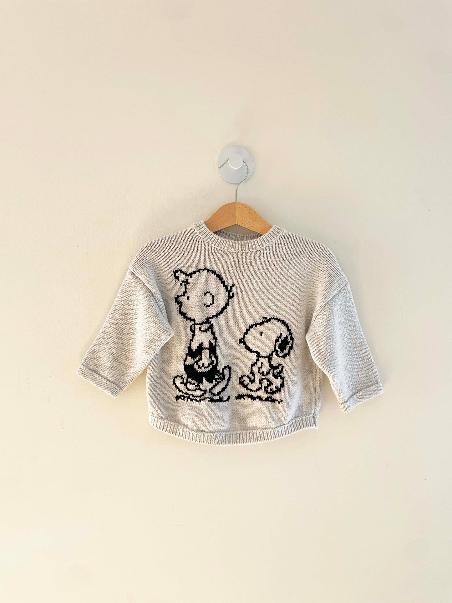 Zara x Peanuts Knit Sweater / 12-18M