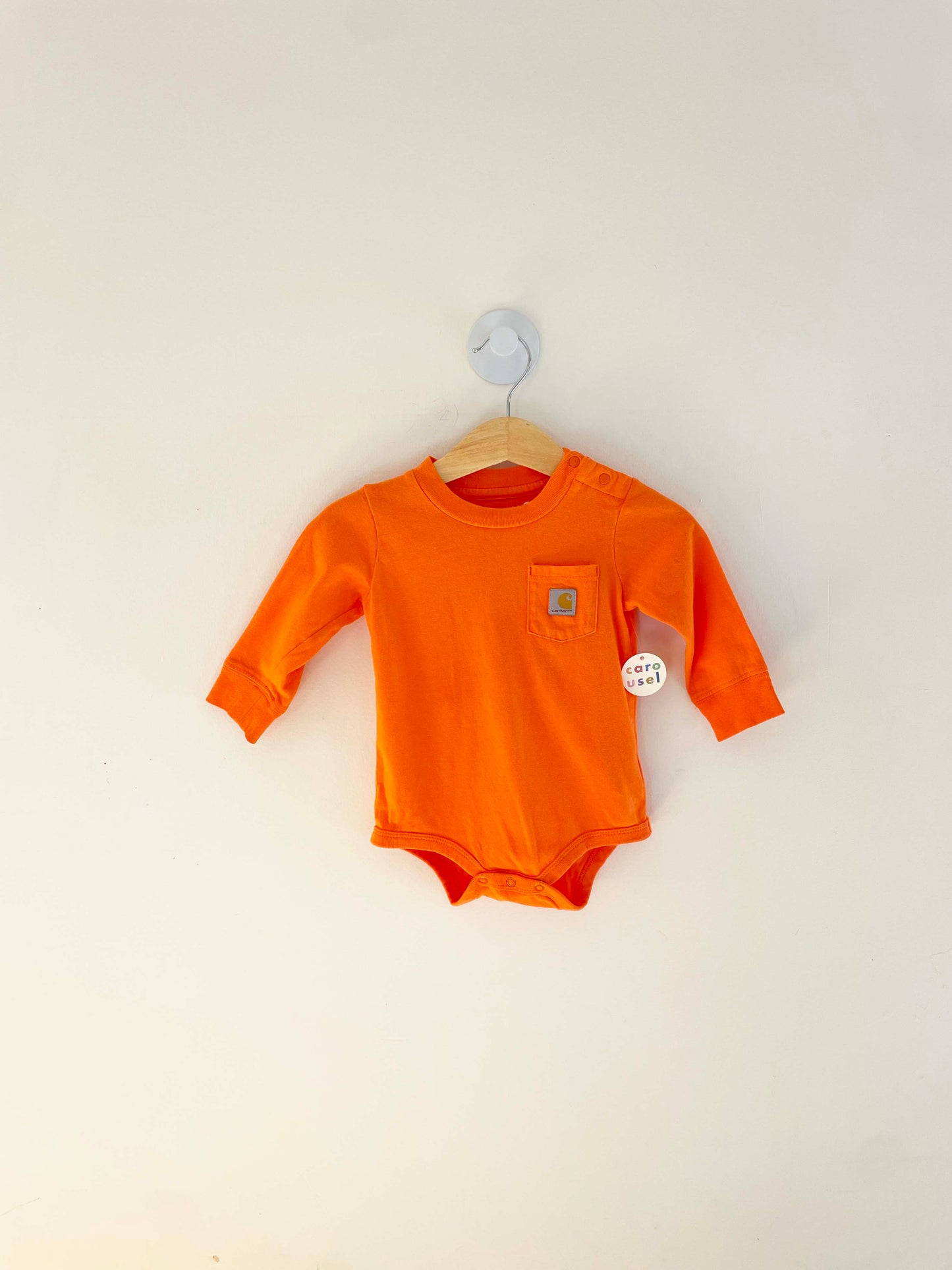 Carhartt Long Sleeve Onesie / 9M