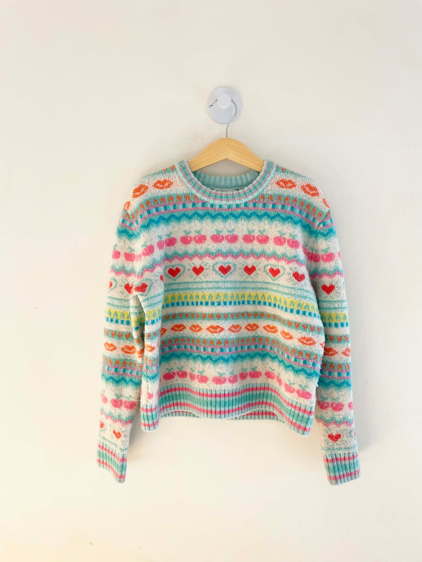 Rockets of Awesome Fair Isle Sweater / 7Y