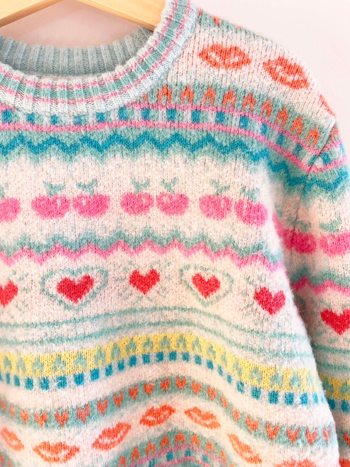 Rockets of Awesome Fair Isle Sweater / 7Y