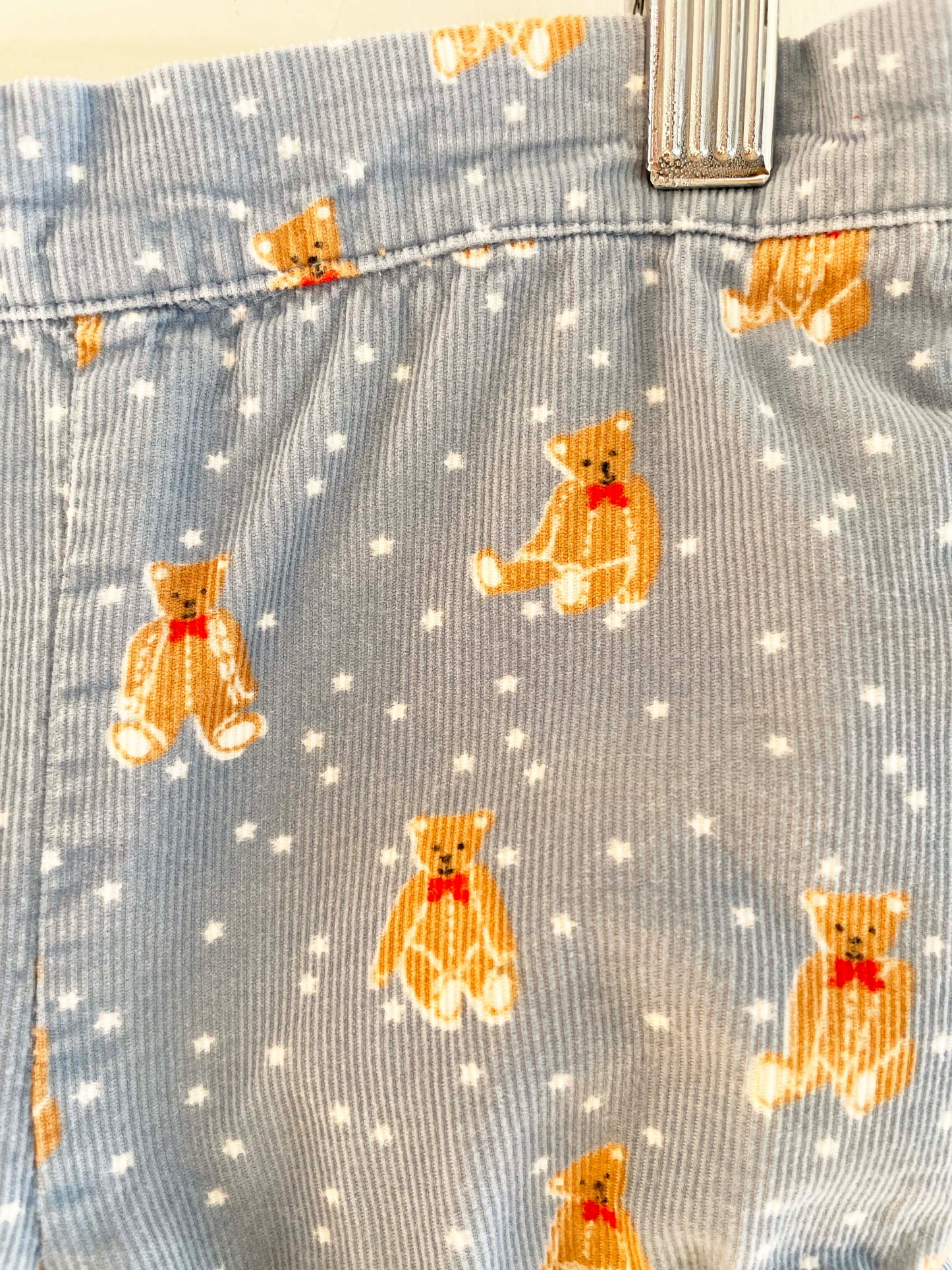 Baby Boden Corduroy Bear Shorts / 12-18M