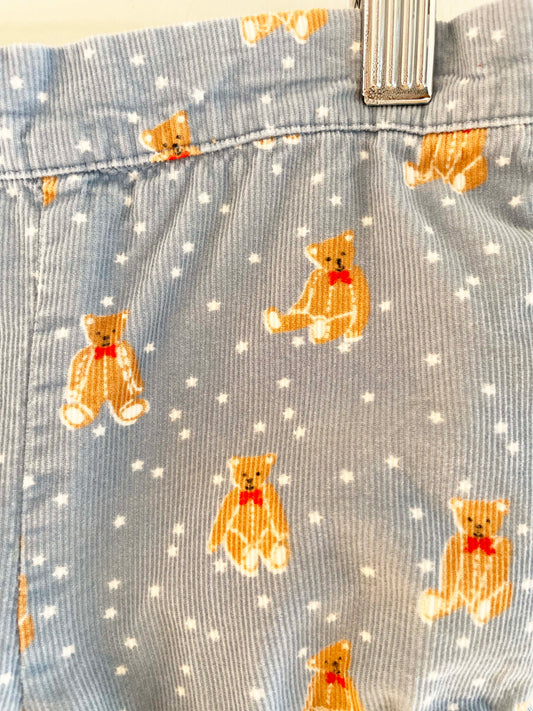 Baby Boden Corduroy Bear Shorts / 12-18M