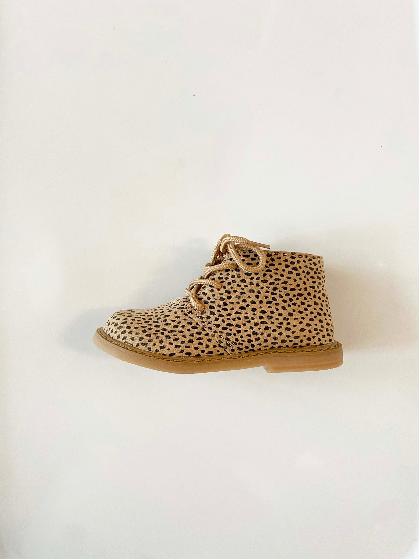 Baby Deer Lace Up Booties / 8C