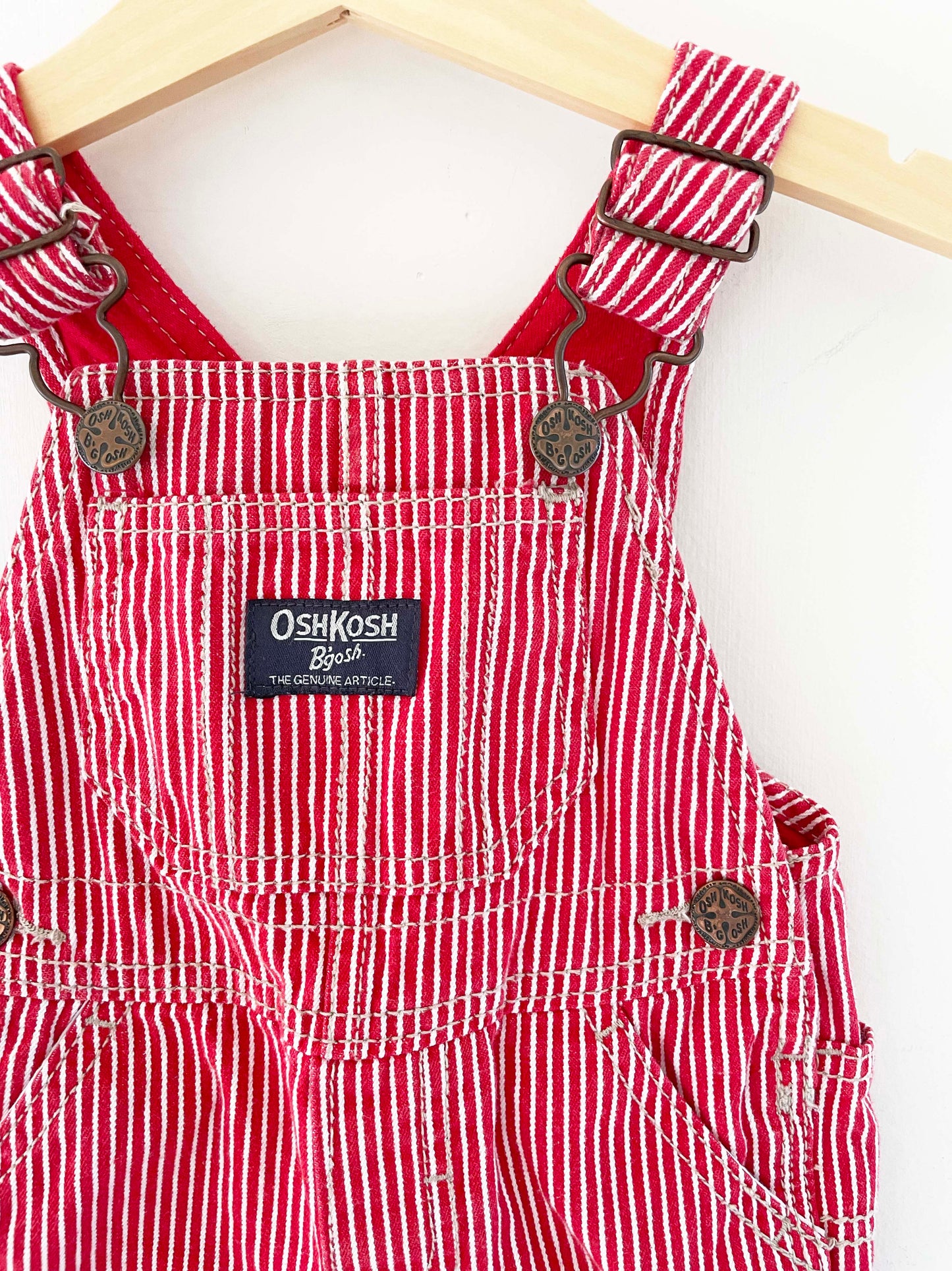 Oshkosh B'Gosh Striped Overall / 9M