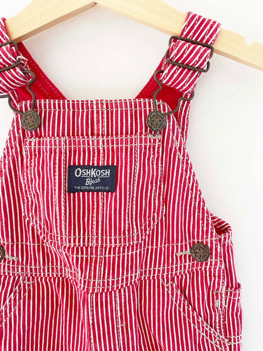 Oshkosh B'Gosh Striped Overall / 9M