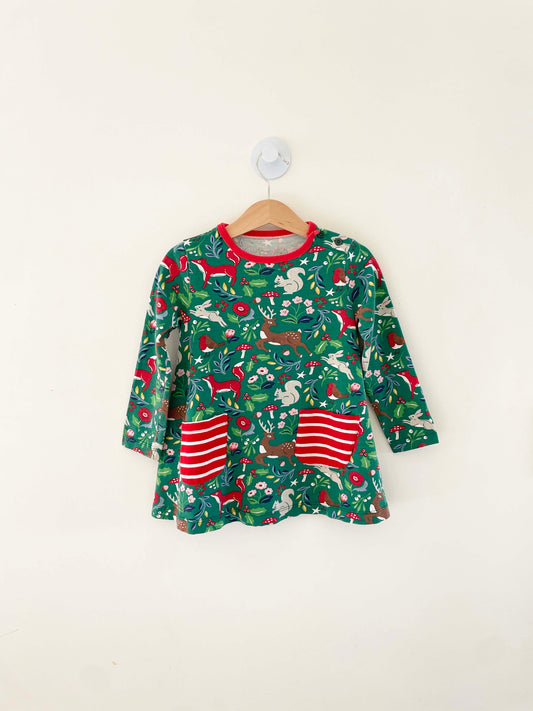 Mini Boden Holiday Dress / 2-3Y