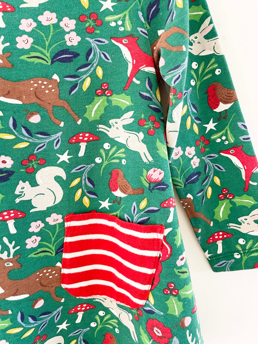 Mini Boden Holiday Dress / 2-3Y