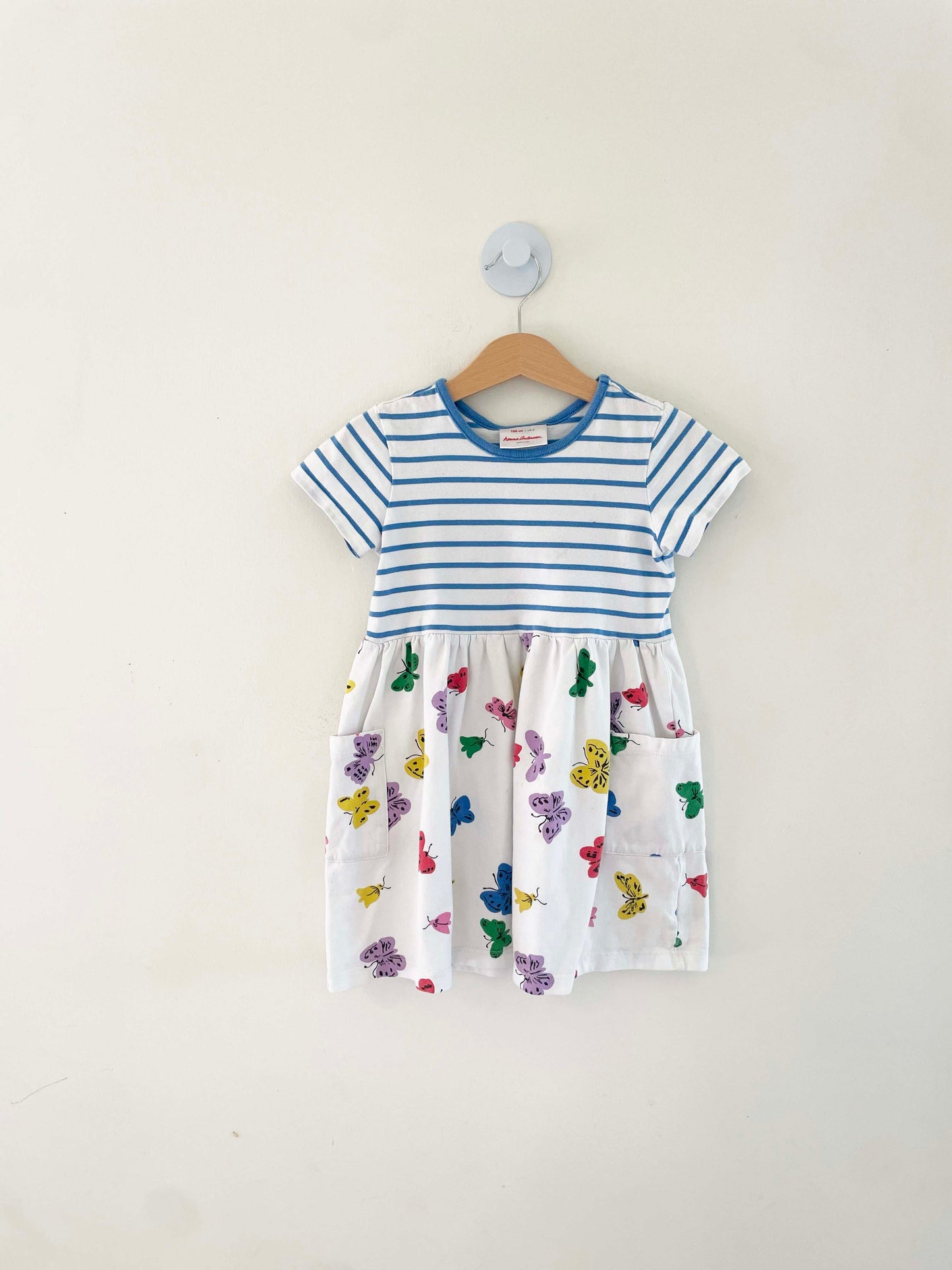 Hanna Andersson Butterfly Dress / 4Y