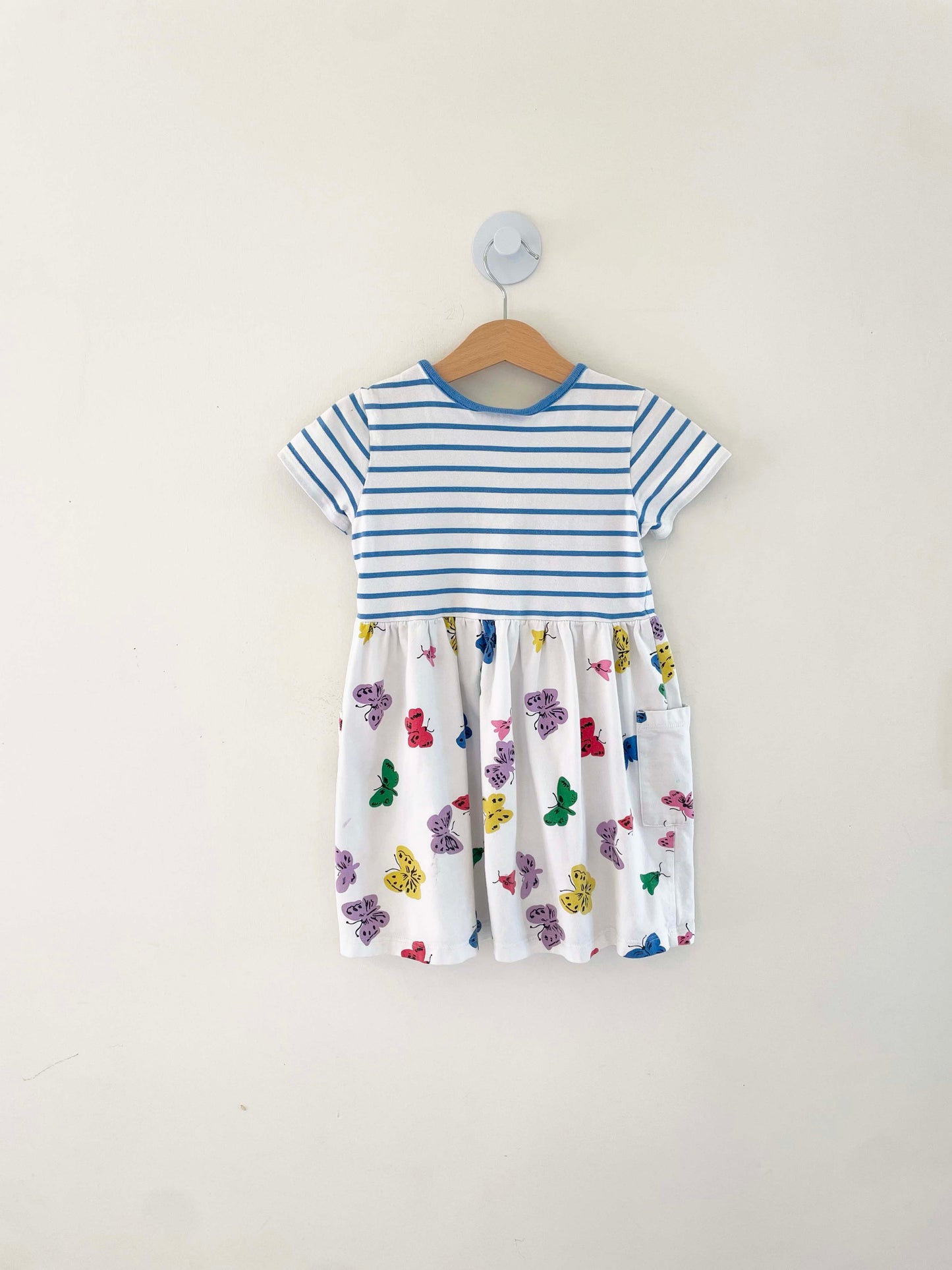 Hanna Andersson Butterfly Dress / 4Y