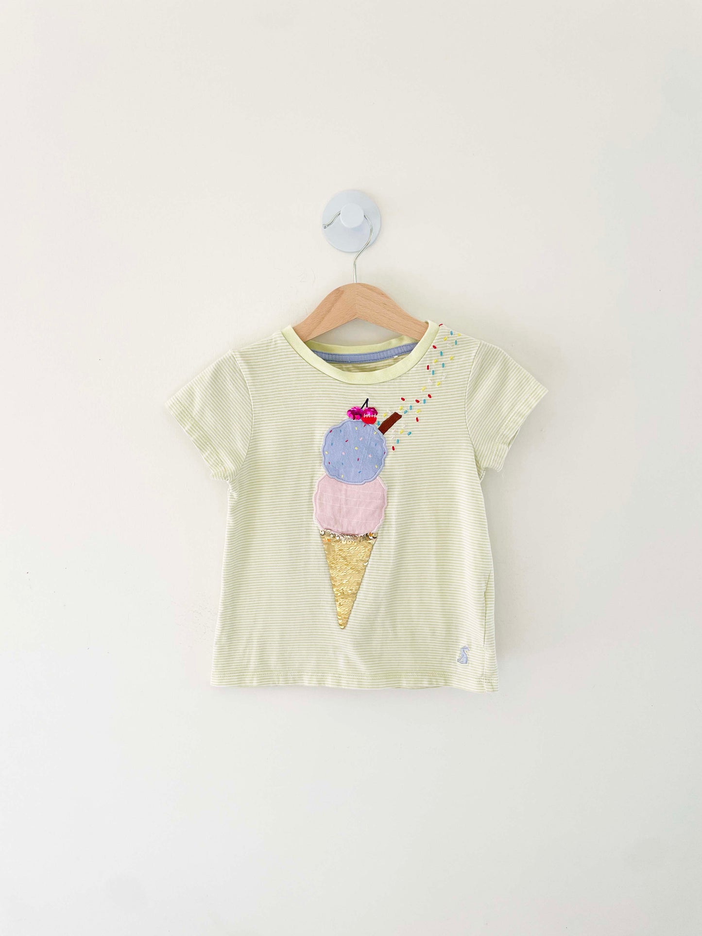 Joules Ice Cream T-Shirt / 4Y
