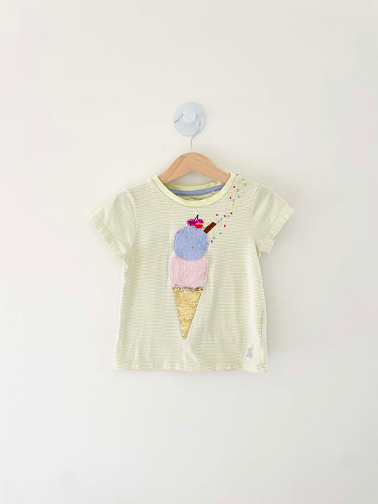 Joules Ice Cream T-Shirt / 4Y