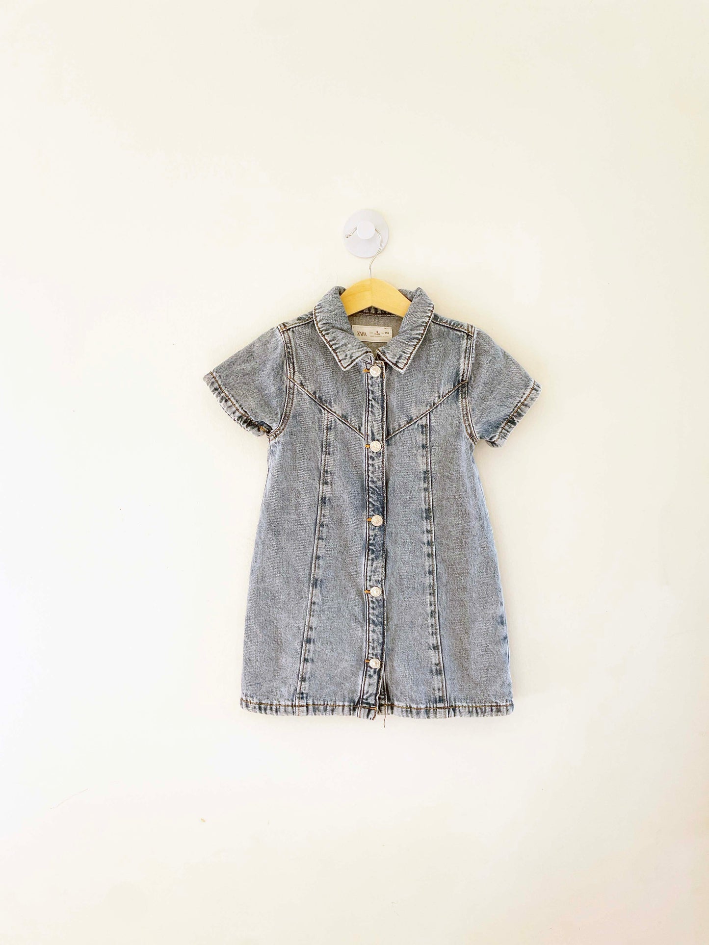 Zara Denim Dress / 5Y