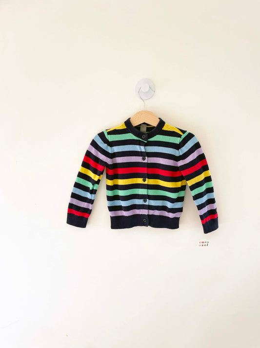 Primark Striped Cardigan / 18-24M