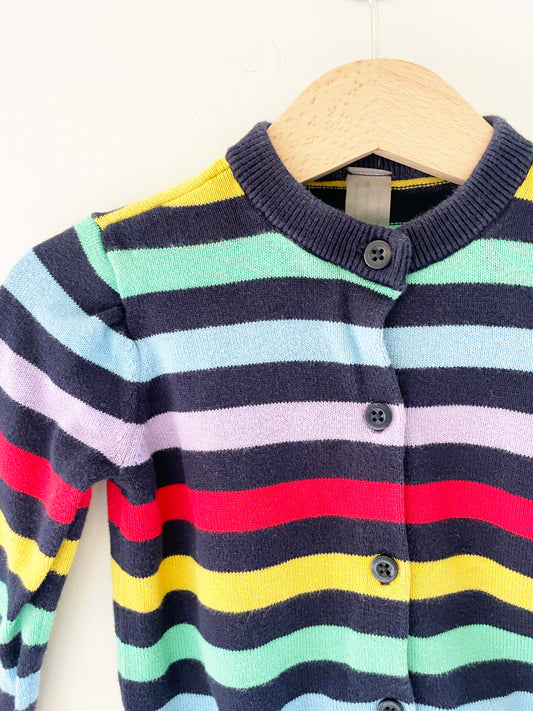 Primark Striped Cardigan / 18-24M