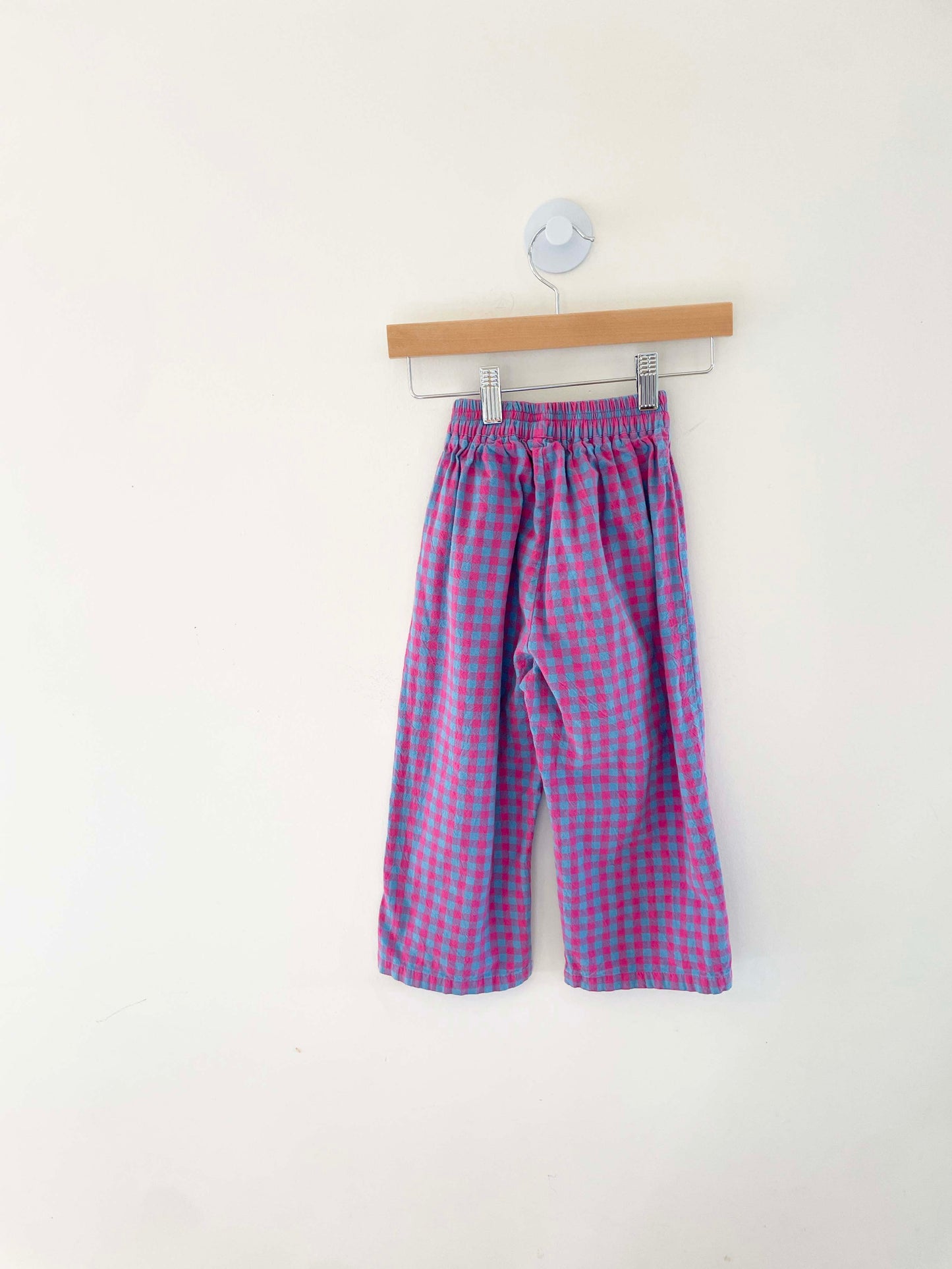 Assorted Brands Wide Leg Plaid Pants / 4-5Y