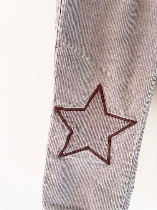 Baby Boden Corduroy Pants w/ Star Patches / 18-24M